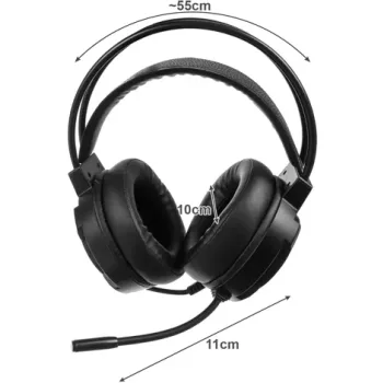 Słuchawki gamingowe 5.1 z mikrofonem Dunmoon 19060