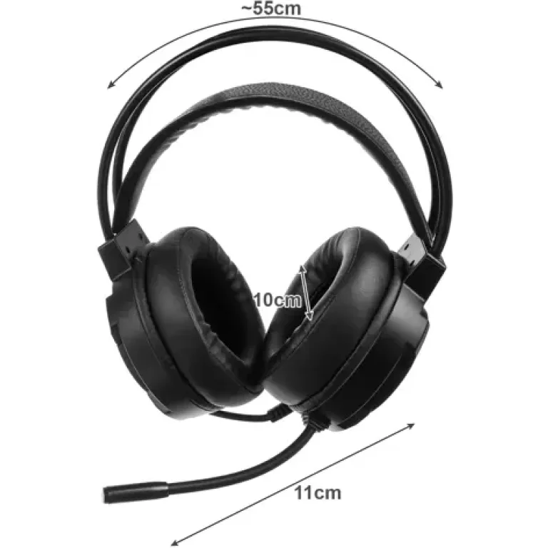 Słuchawki gamingowe 5.1 z mikrofonem Dunmoon 19060
