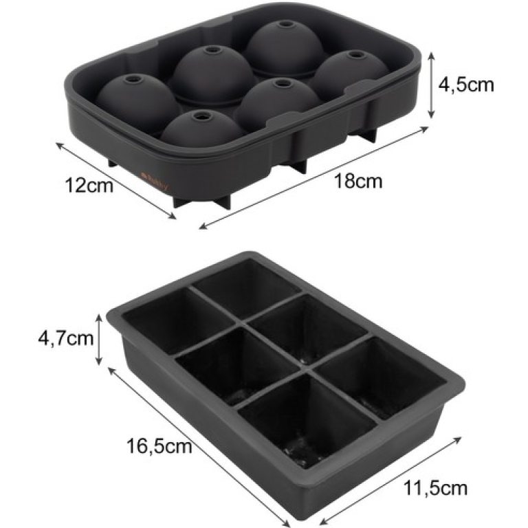 Forma silikonowa 2w1- kostki + kule Ruhhy 21270