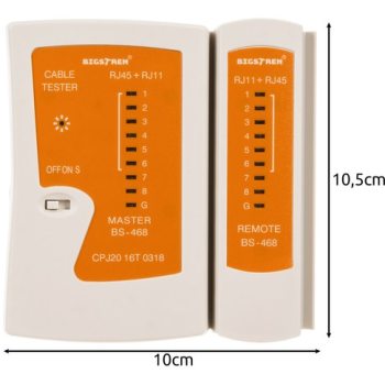 Tester kabli RJ45/RJ11 Bigstren 22166